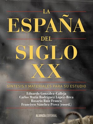 cover image of La España del siglo XX